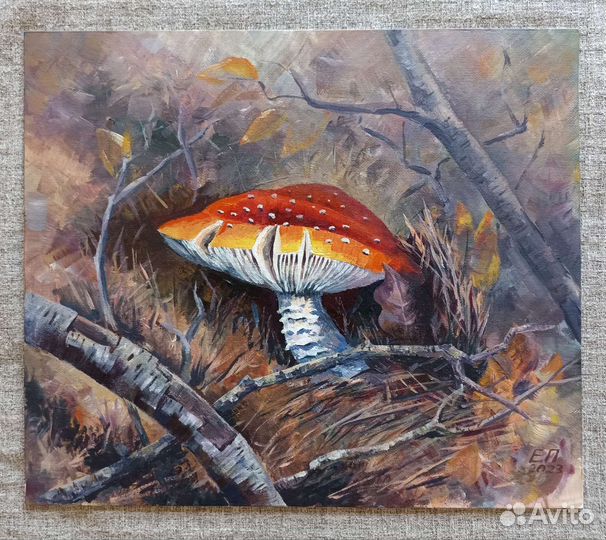 Картина акрилом на холсте