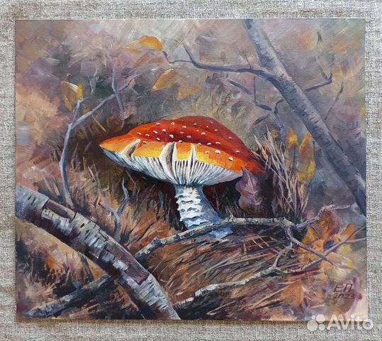 Картина акрилом на холсте