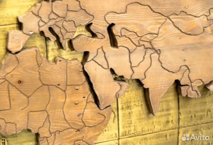 Карта World Map Interior Accessory