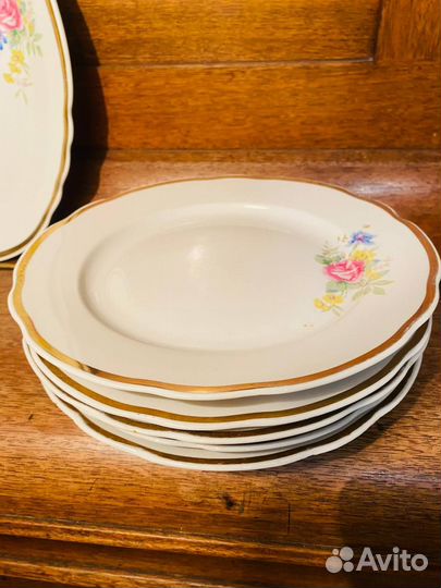 Столовый сервиз Дулево Супница Тарелки