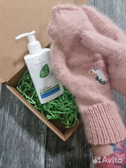 Варежки, новогодний подарок