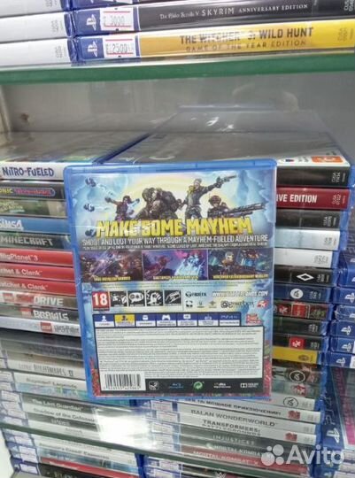 Borderlands 3 диск ps4