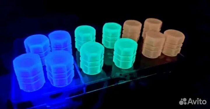 Колпачки на нипель светящиеся