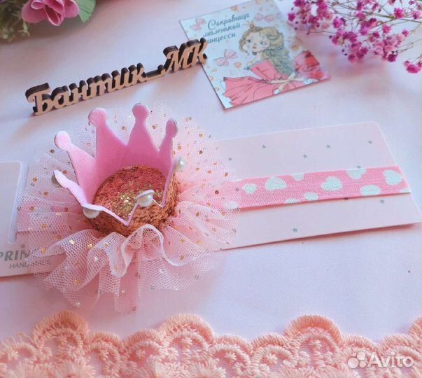 Повязка на голову для малышки