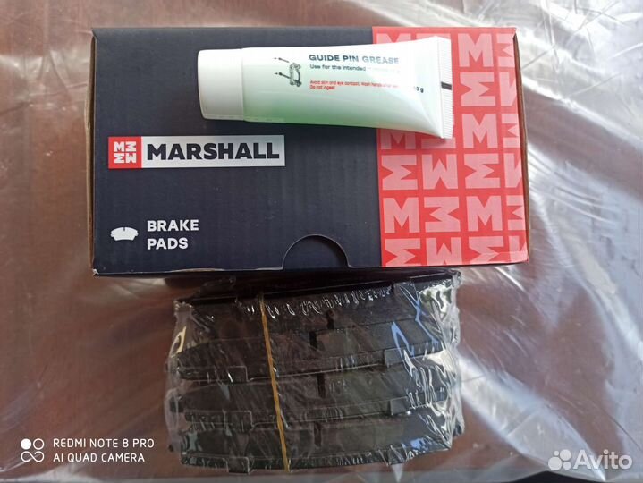 Колодки тормозные передние Hyundai Solaris, Geely