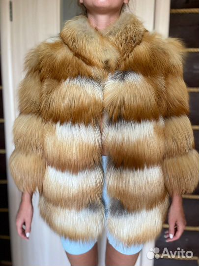 Шуба из лисы