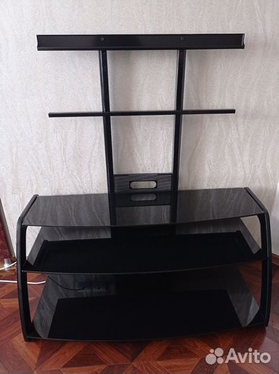 Стеклянная тумба под тв телевизор