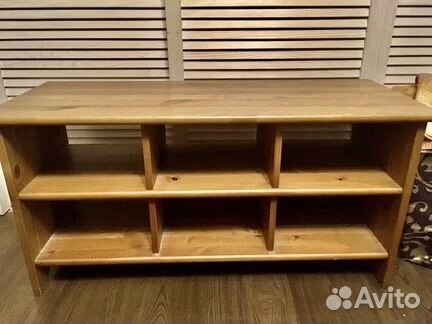 Обувная полка IKEA (столик) массив дерева