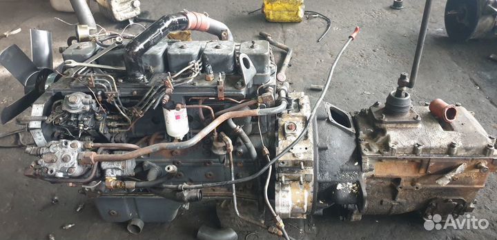 Установка двигателя Даф 45.160 на Газ 3308