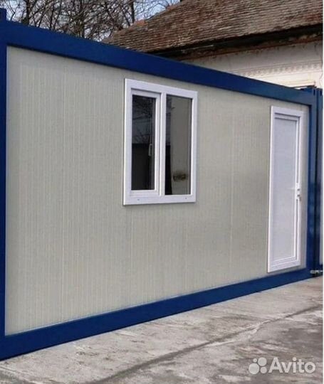 Бытовка сантехническая с душем и отдельным туалето