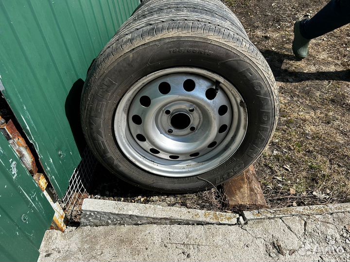 Резина с дисками r15
