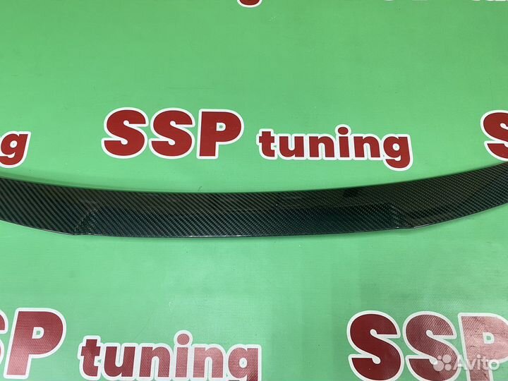 Спойлер для BMW G30 M4 стиль, сухой карбон