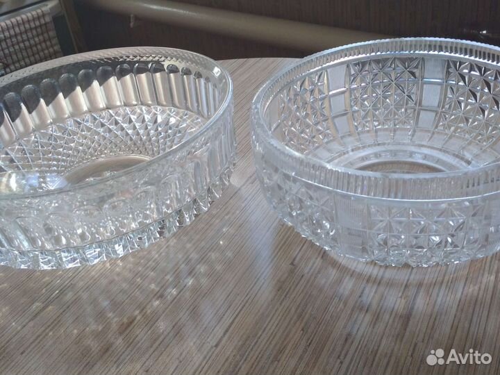 Ваза хрустальная