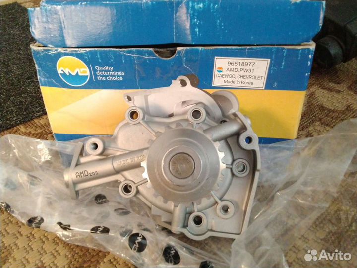 Помпа шевроле спарк Новая