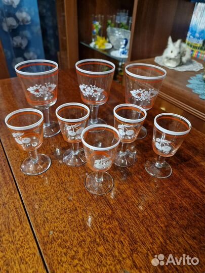 Рюмочки на ножке СССР