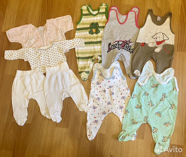 Вещи для новорожденных 50-56 на выбор