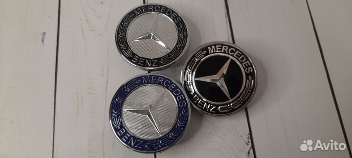 Эмблема заглушка на капот мерседес