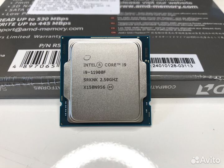 Процессор Intel Core i9 11900F 8 ядер / 16 потоков