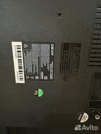 Телевизор SMART tv на запчасти