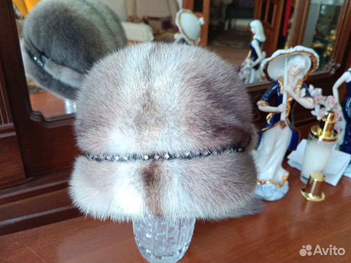 Шапки норковые