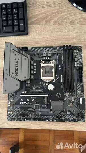 Материнская плата msi b365m mortar