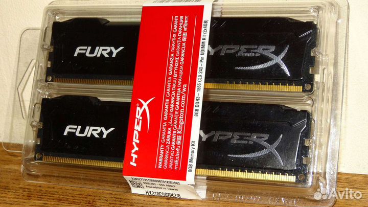 Оперативная память Kingston fury ddr4 32gb 3600mhz