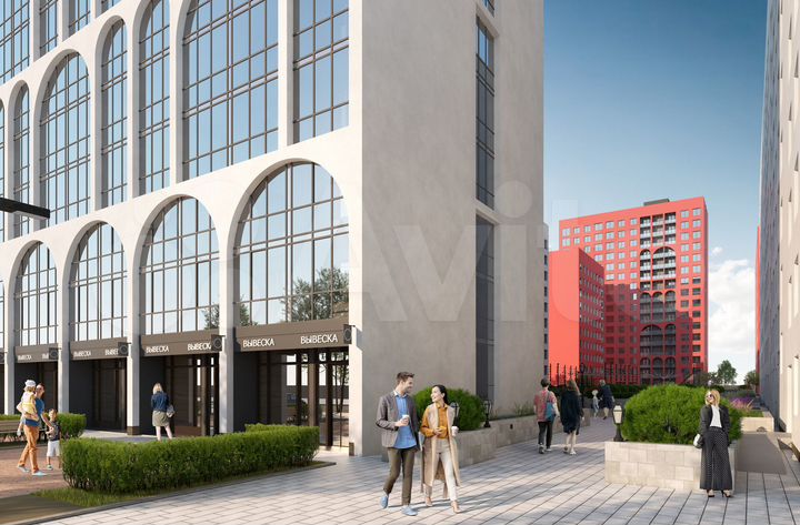 3-к. квартира, 68,8 м², 1/10 эт.