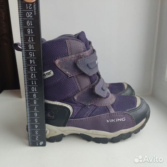 Детские высокие ботинки зимние Viking Gore Tex 31