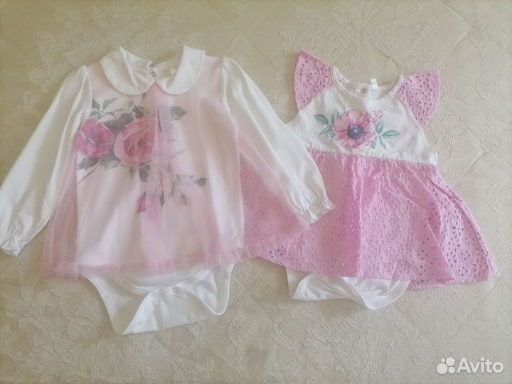 Боди для девочки 74 80