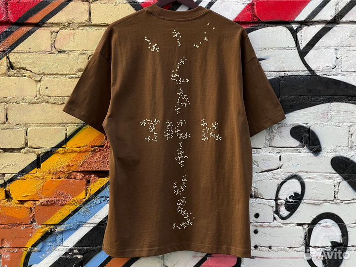 Travis Scott x McDonald's Sesame III T-Shirt Brown