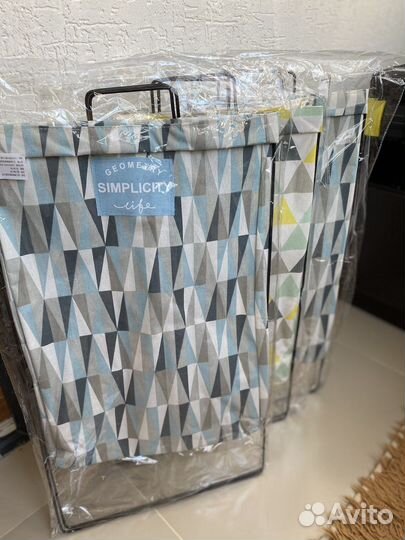 Корзина для белья и игрушек складная