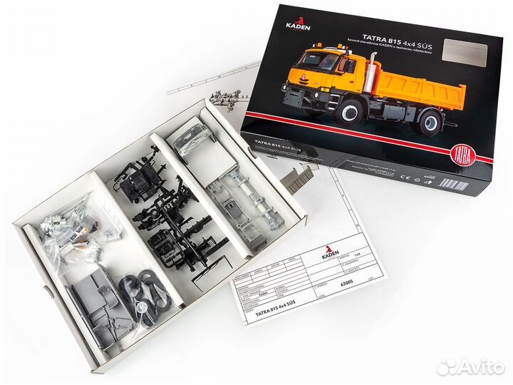 Наборы для сборки моделей Tатра - 815 Kaden