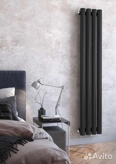 Горизонтальный дизайнерский радиатор Steel-Hot от