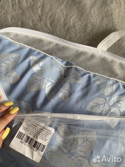 Подушка Manari comfort пухоперьевая