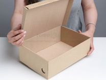 Картонные коробки для обуви в наличии и под заказ