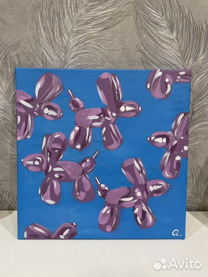 Картина акрилом