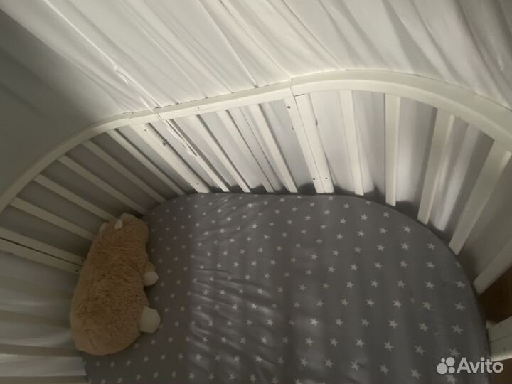 Кроватка для новорожденных без маятника