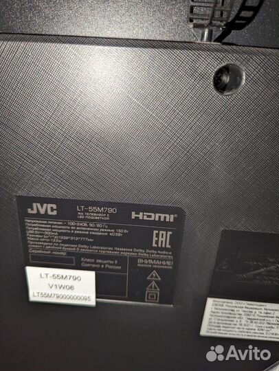 Телевизор LED JVC LT- 55M790