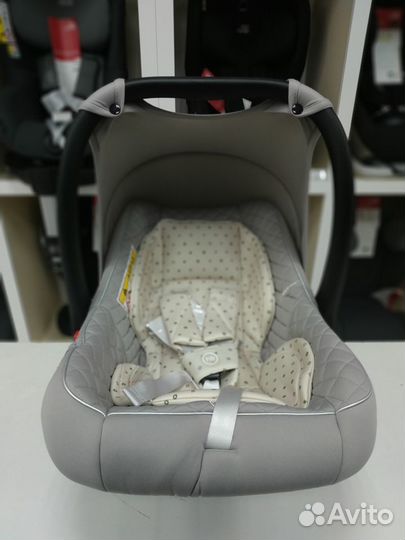 Автолюлька 0-13кг Happy Baby Skyler v2 Stone