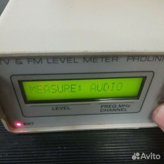 Prolink-1,замер тв сигнала DVB-C/FM AM,уквчм радио