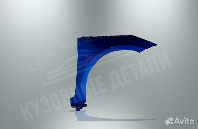 Крыло переднее правое Hyundai Solaris в цвет
