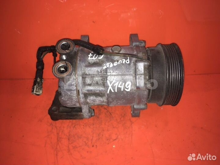 Компрессор кондиционера Peugeot 406 1995-1999