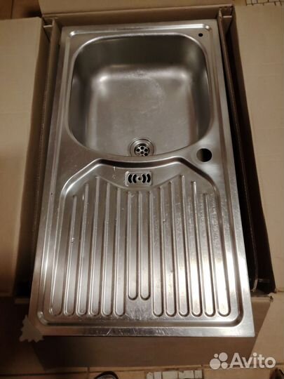 Мойка кухонная оцинкованная