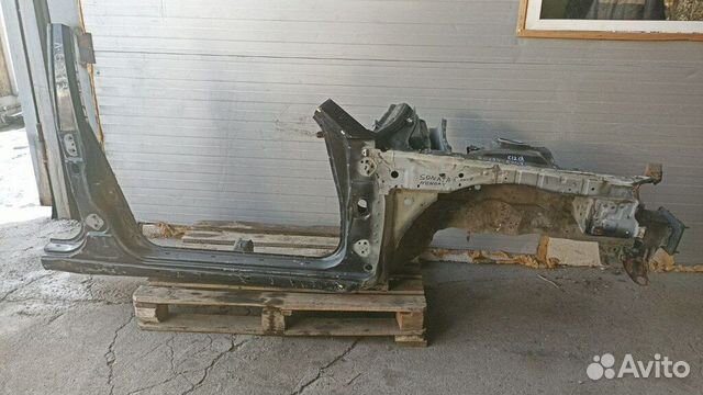 Лонжерон передний правый (четверть) б/у для Hyunda