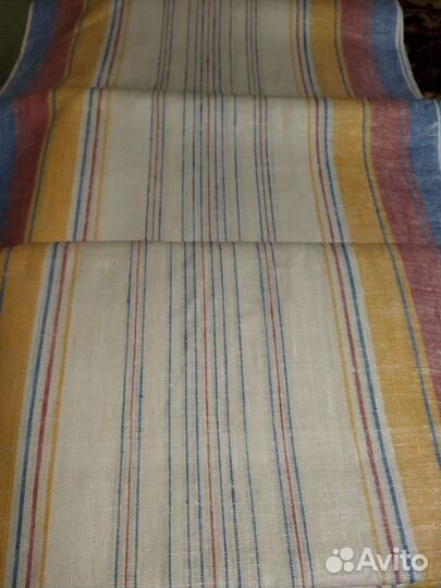 Ткань лён на полотенце СССР