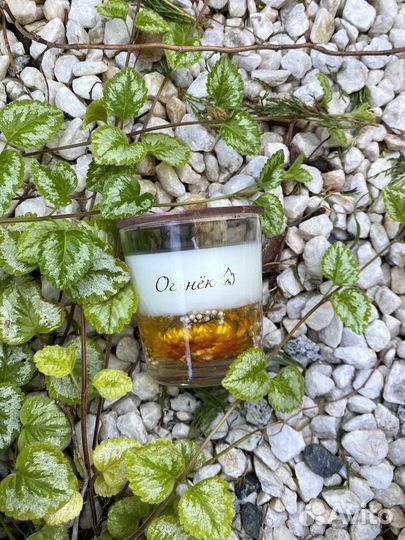 Свечи из кокосового воска