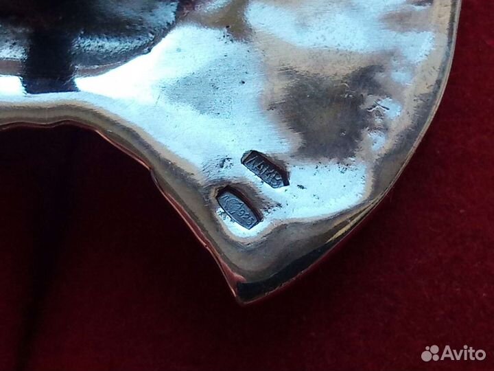 Знак, значок серебро 925. Путин В.В