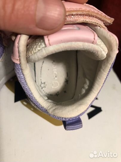 Кроссовки для девочки 20 размер бу