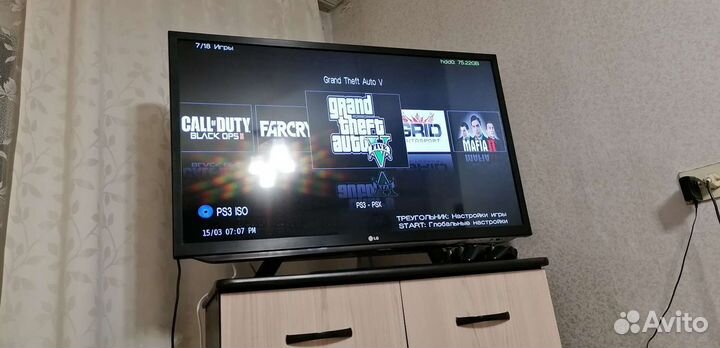 Sony PS3 super slim шитая 500 гб