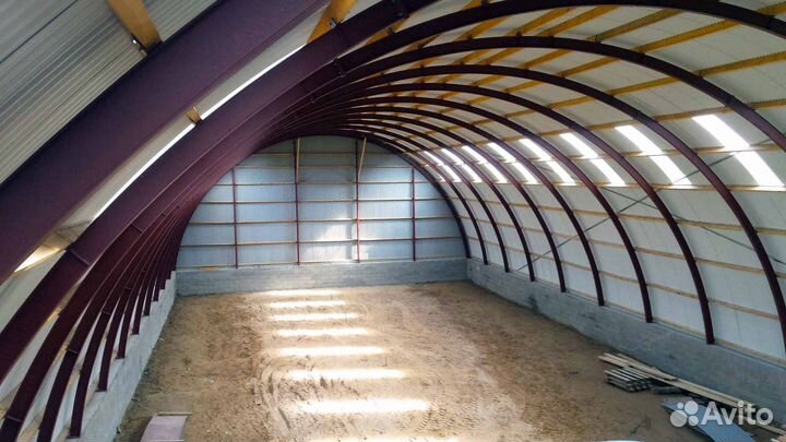 Арочные ангары 21х60 (1260 м2)